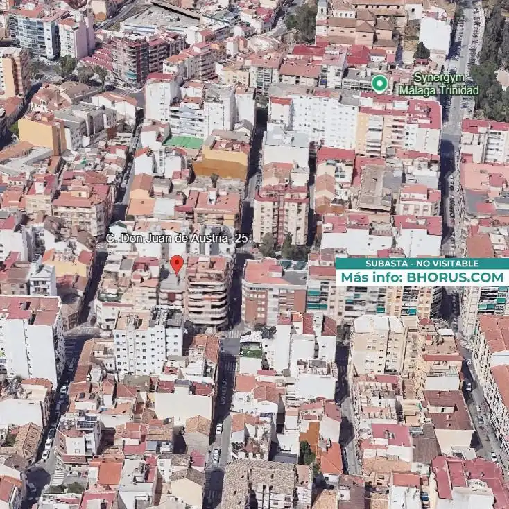 Vista exterior de Piso en venta en Málaga