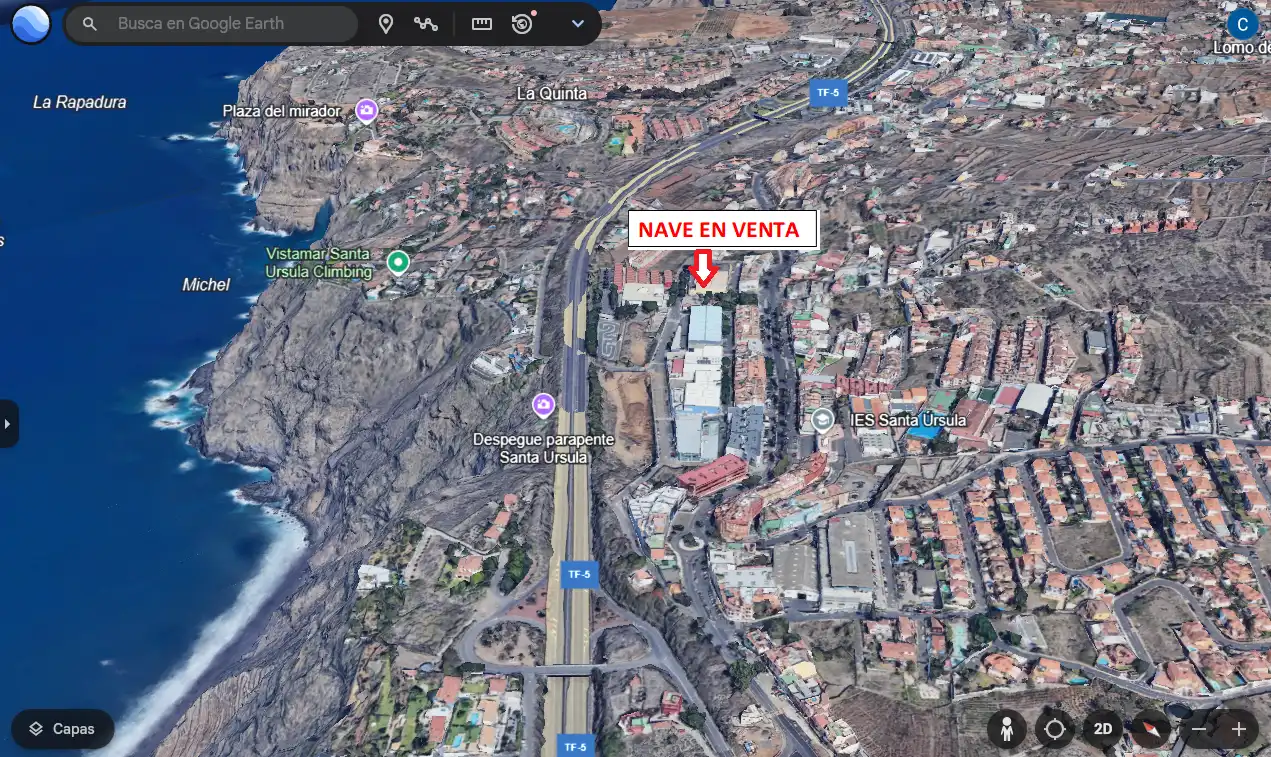Exterior view of Industrial buildings for sale in Santa Úrsula