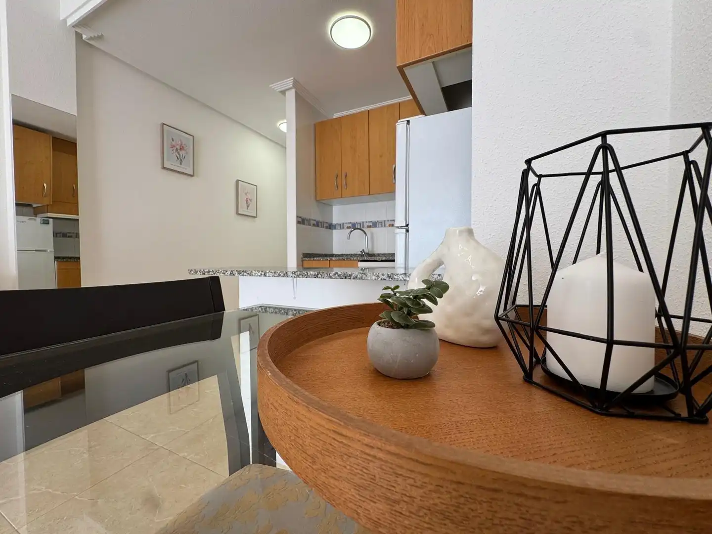 Cocina de Estudio en venta en Torrevieja con Aire acondicionado, Terraza y Amueblado