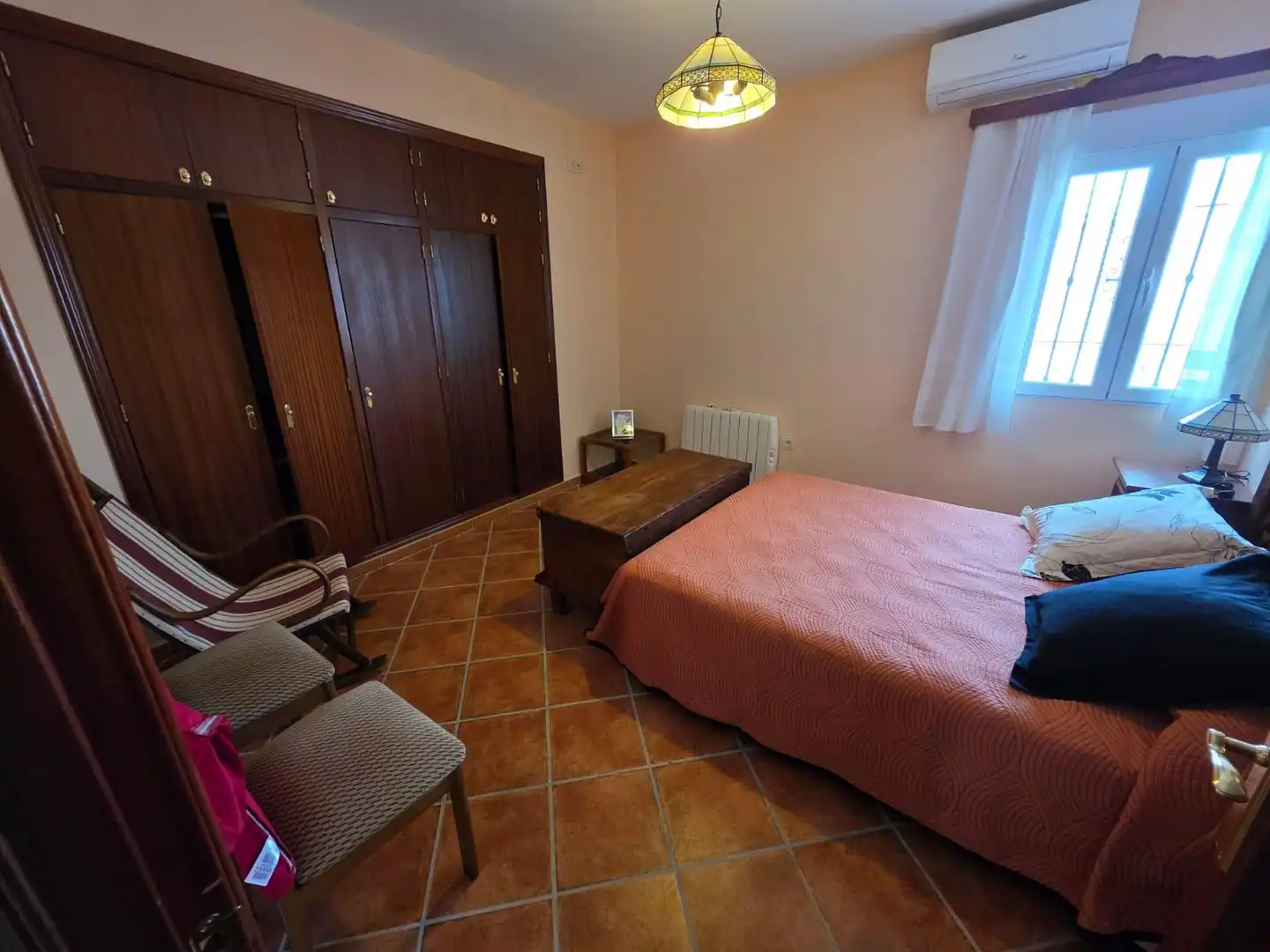 Bedroom of Houses for sale in Ventas de Huelma  with Air Conditioner, Heating and Private garden