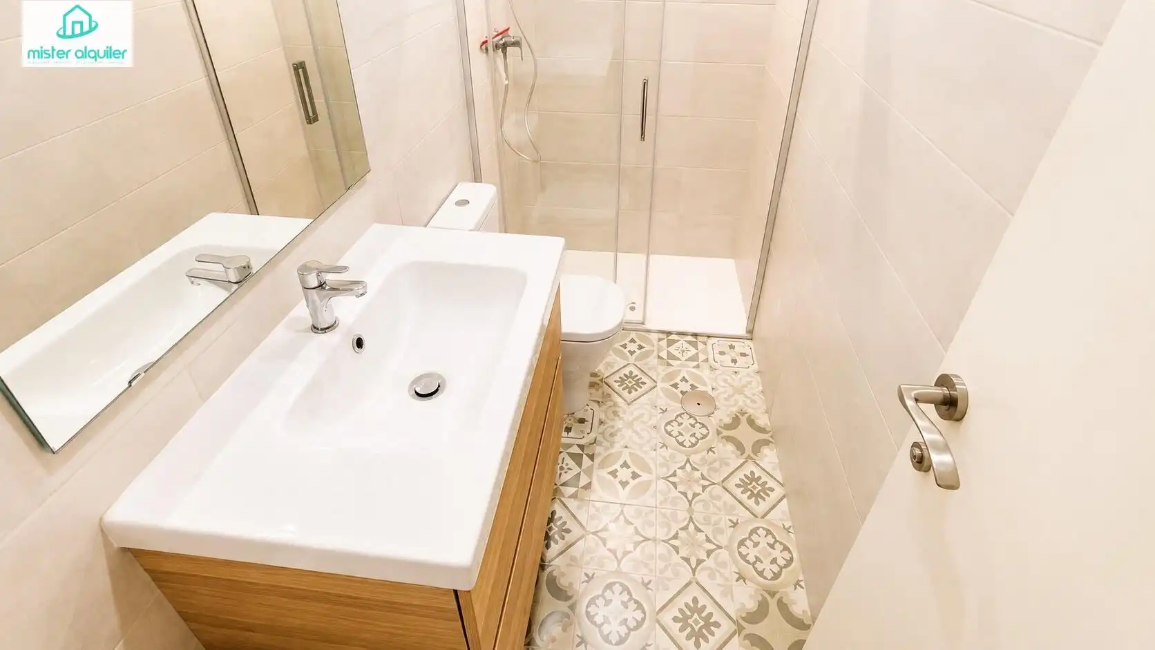 Badezimmer von Wohnungen zur Miete in El Campello mit Klimaanlage, Heizung und Terrasse