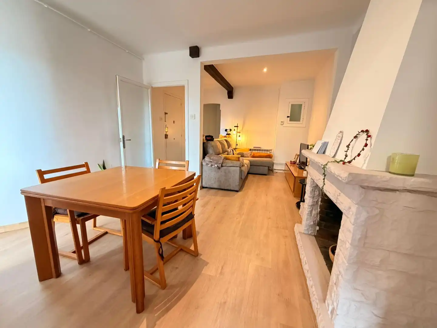 Living room of Flat for sale in Granollers  with Air Conditioner, Heating and Parquet flooring