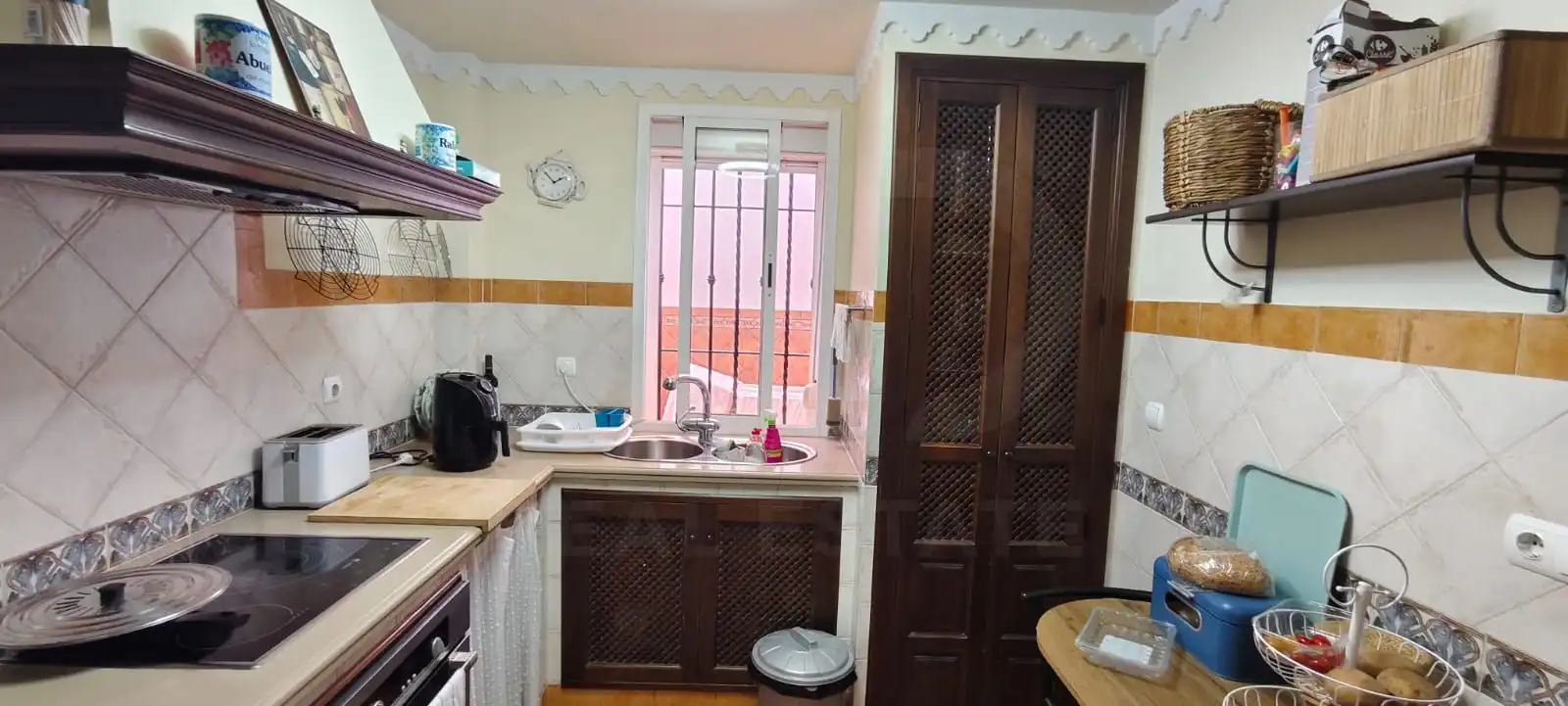 Cocina de Casa adosada en venta en Écija con Aire acondicionado, Calefacción y Terraza