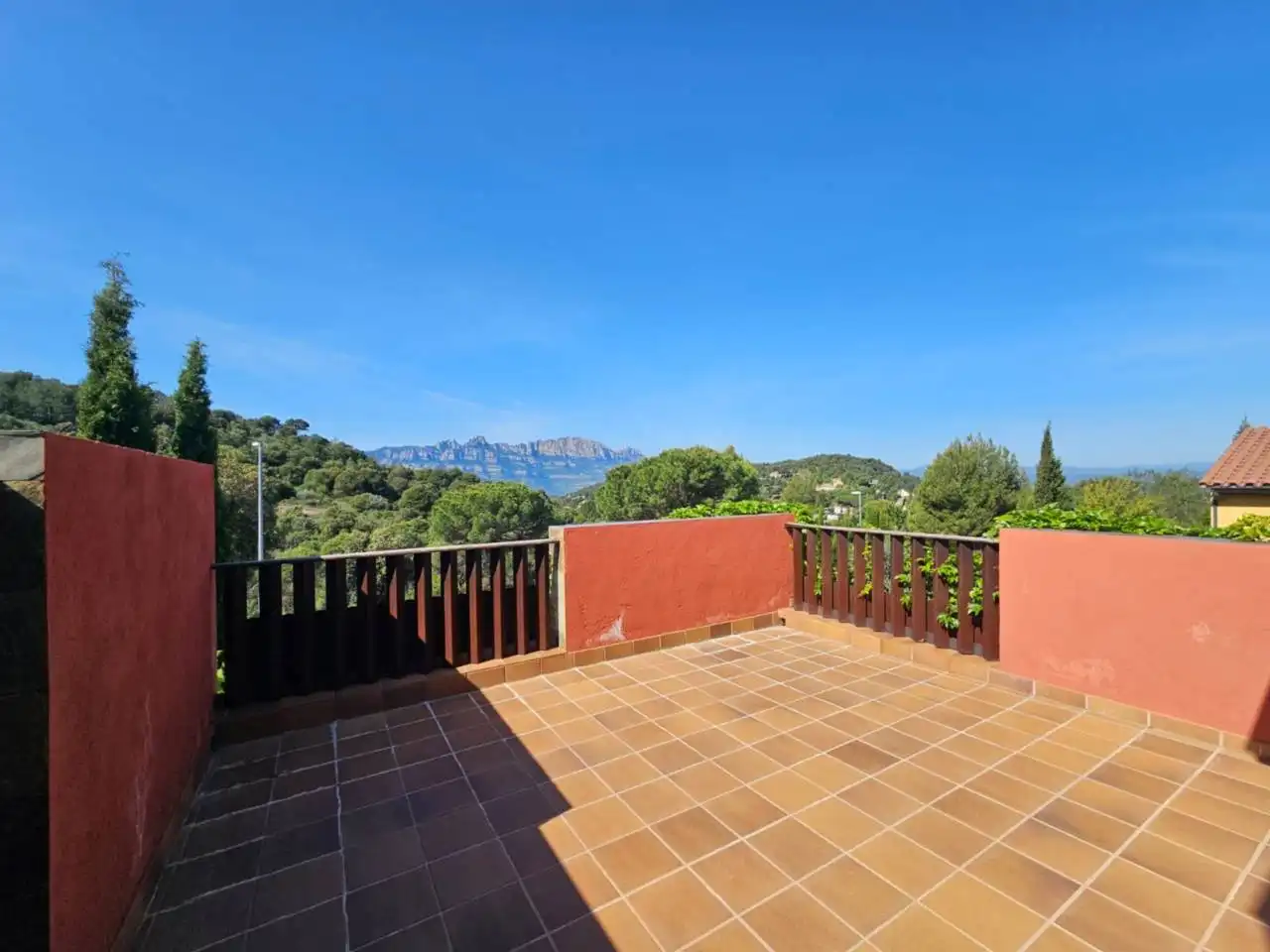 Terraza de Casa o chalet en venta en Rellinars con Calefacción, Jardín privado y Terraza
