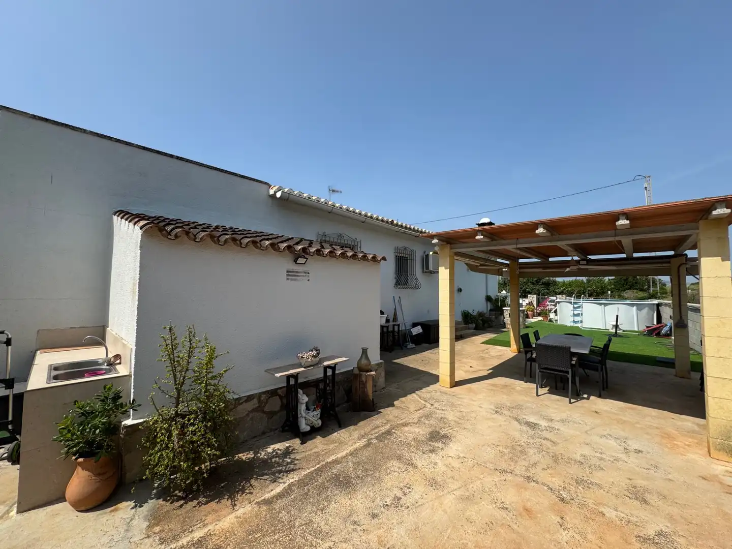 Jardí de Casa o xalet en venda en Dénia amb Jardí privat, Terrassa i Piscina