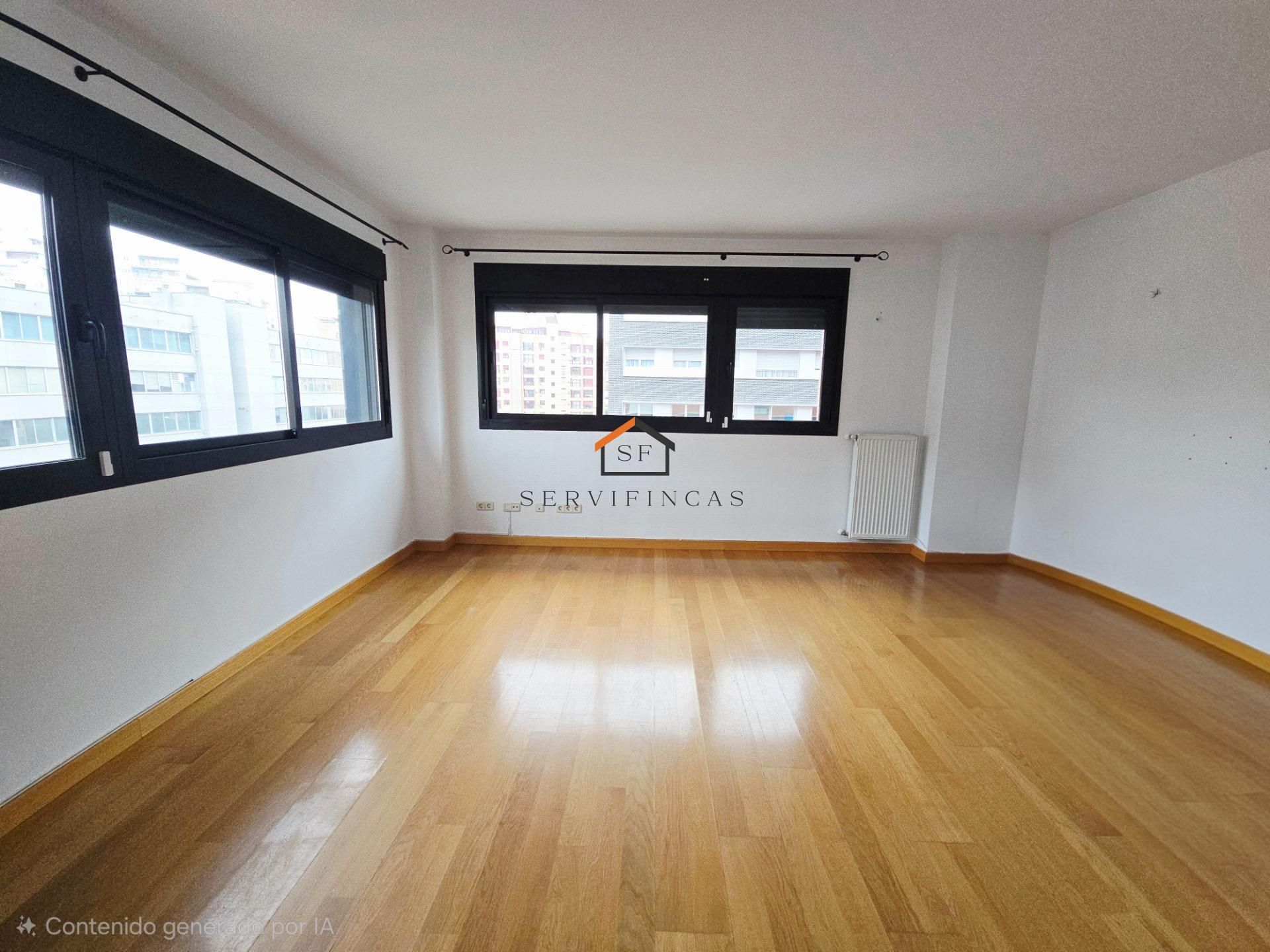 Living room of Flat to rent in  Madrid Capital  with Air Conditioner, Heating and Private garden