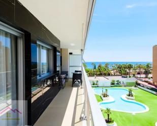 Terrace of Flat for sale in Oropesa del Mar / Orpesa  with Air Conditioner, Terrace and Swimming Pool