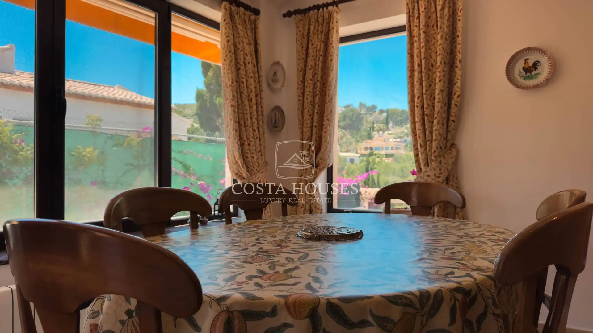 Dining room of Houses for sale in Jávea / Xàbia  with Air Conditioner, Private garden and Terrace