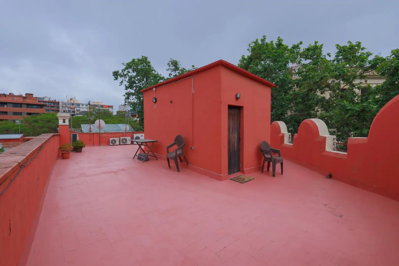 Terrace of Ground floor for sale in Barcelona  with Air Conditioner, Heating and Parquet flooring