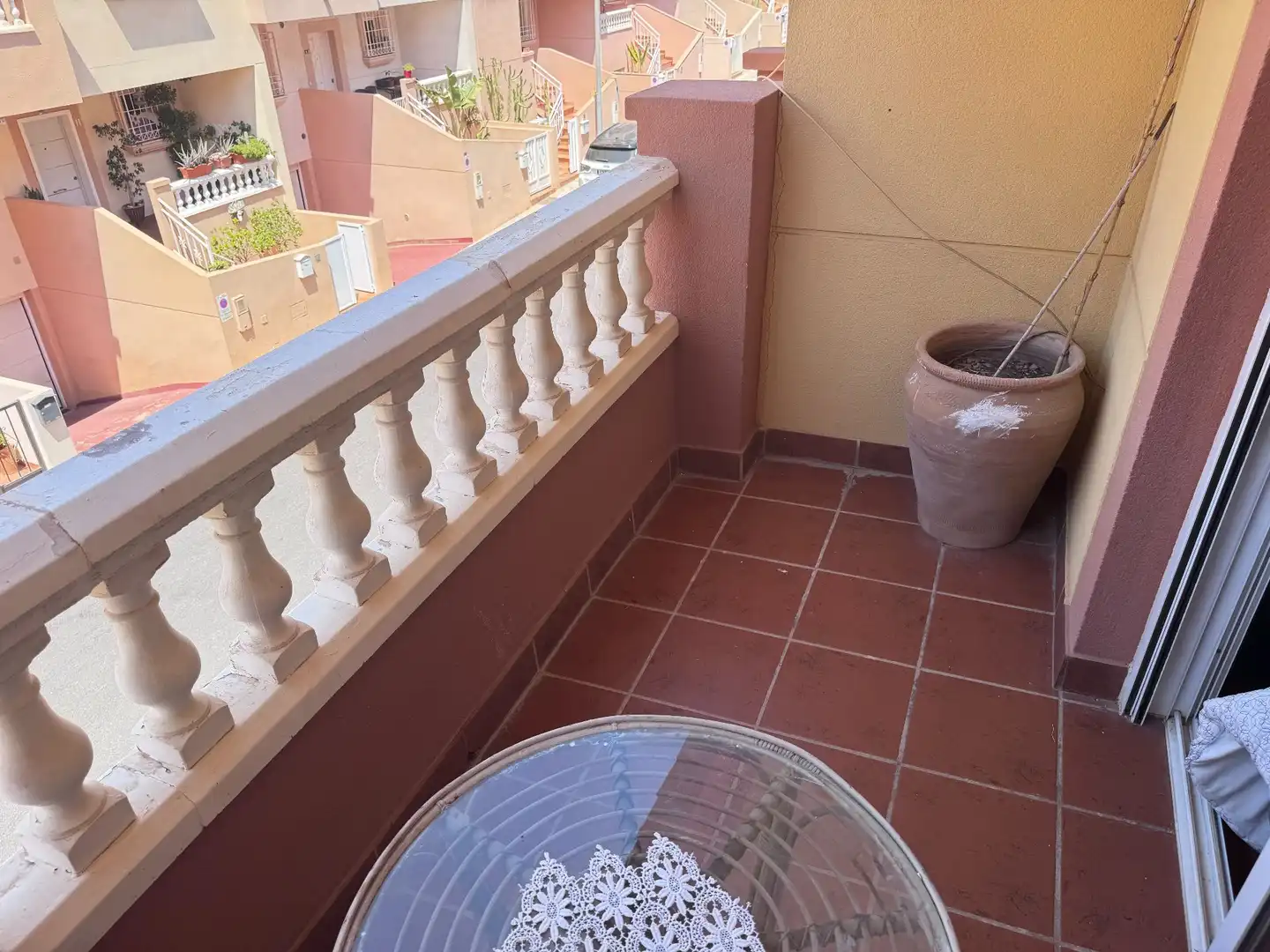 Balcony of Detached homes for sale in Roquetas de Mar  with Air Conditioner, Terrace and Storage room