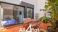 Balcony of Duplex to rent in  Barcelona Capital  with Air Conditioner, Heating and Parquet flooring