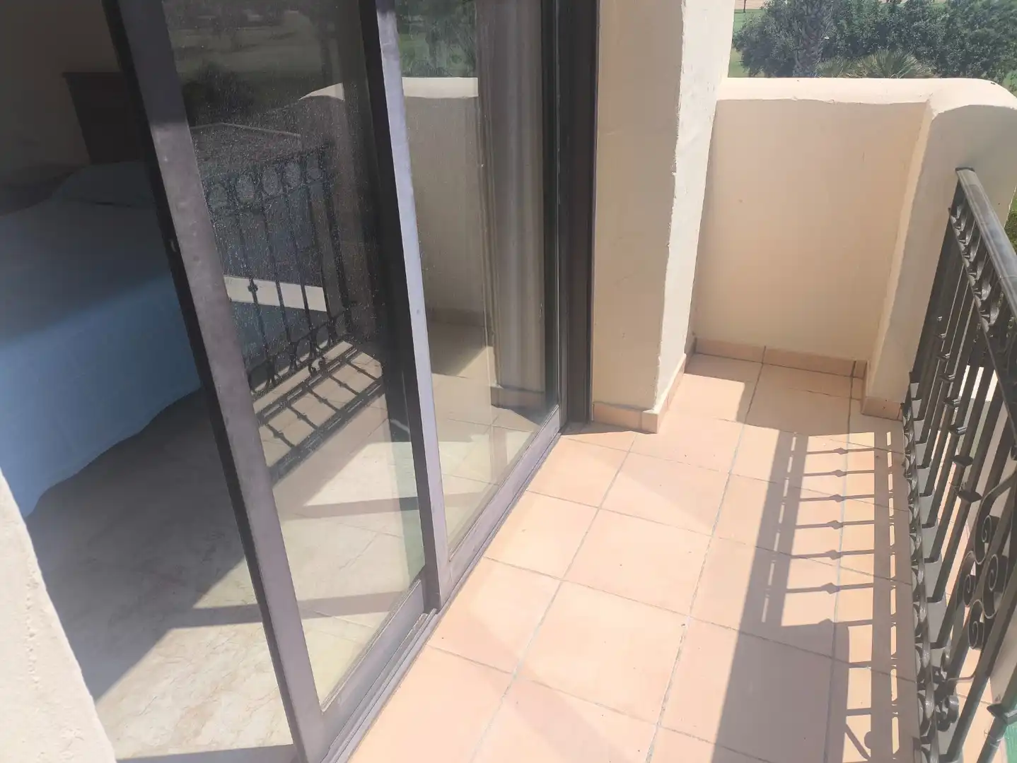 Terrasse von Einfamilien-Reihenhaus zum Verkauf in San Javier mit Heizung, Privatgarten und Schwimmbad