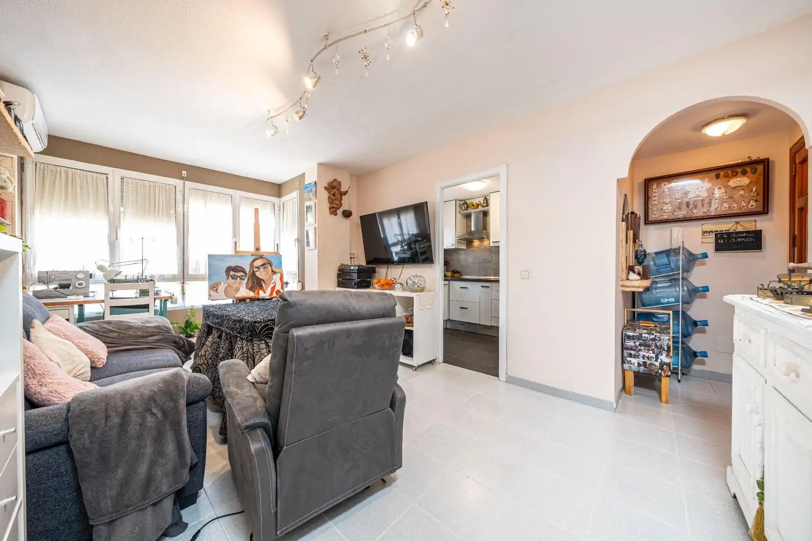 Sala de estar de Piso en venta en Son Servera