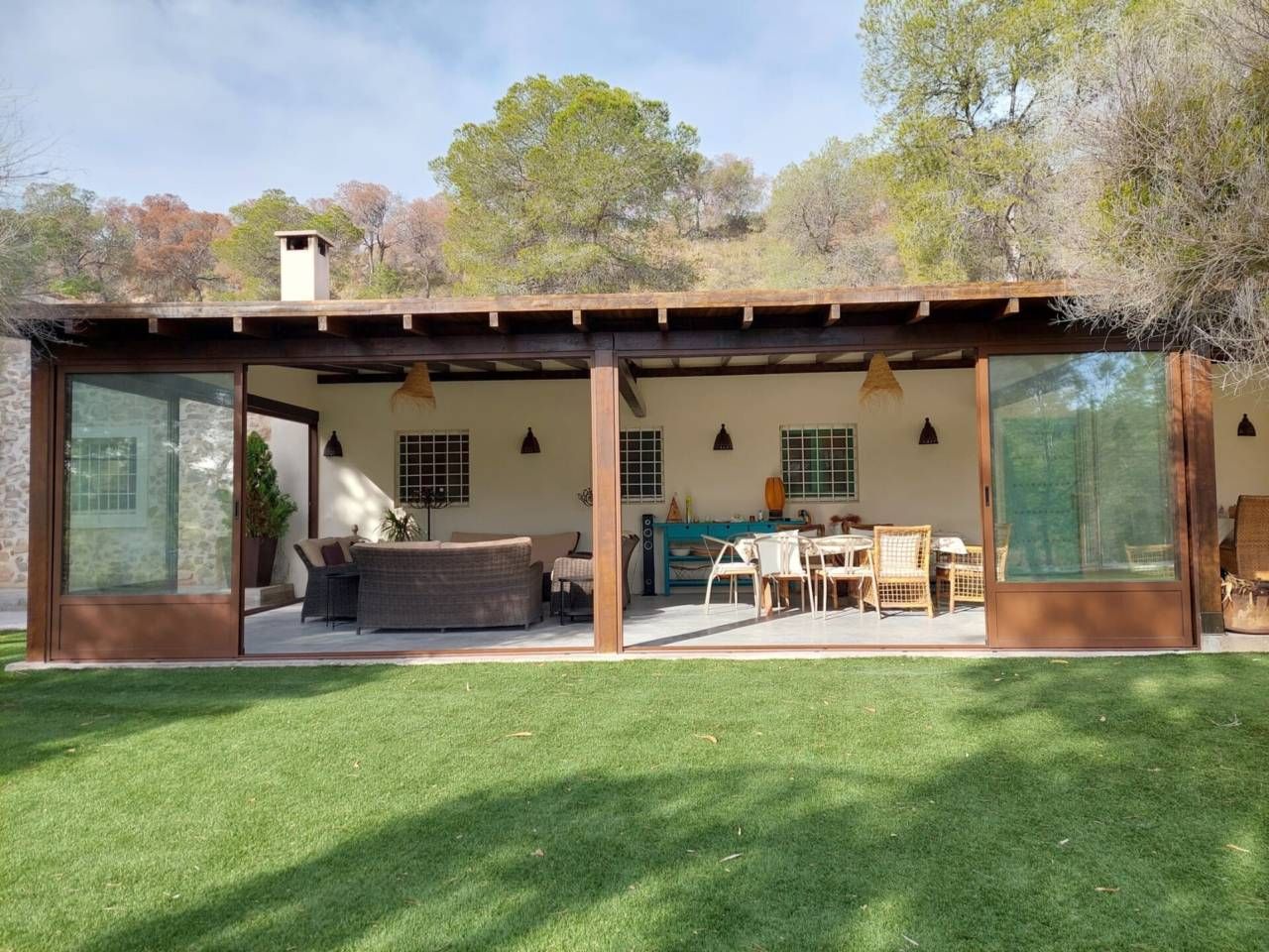 Terraza de Finca rústica en venta en El Campello con Jardín privado, Terraza y Amueblado