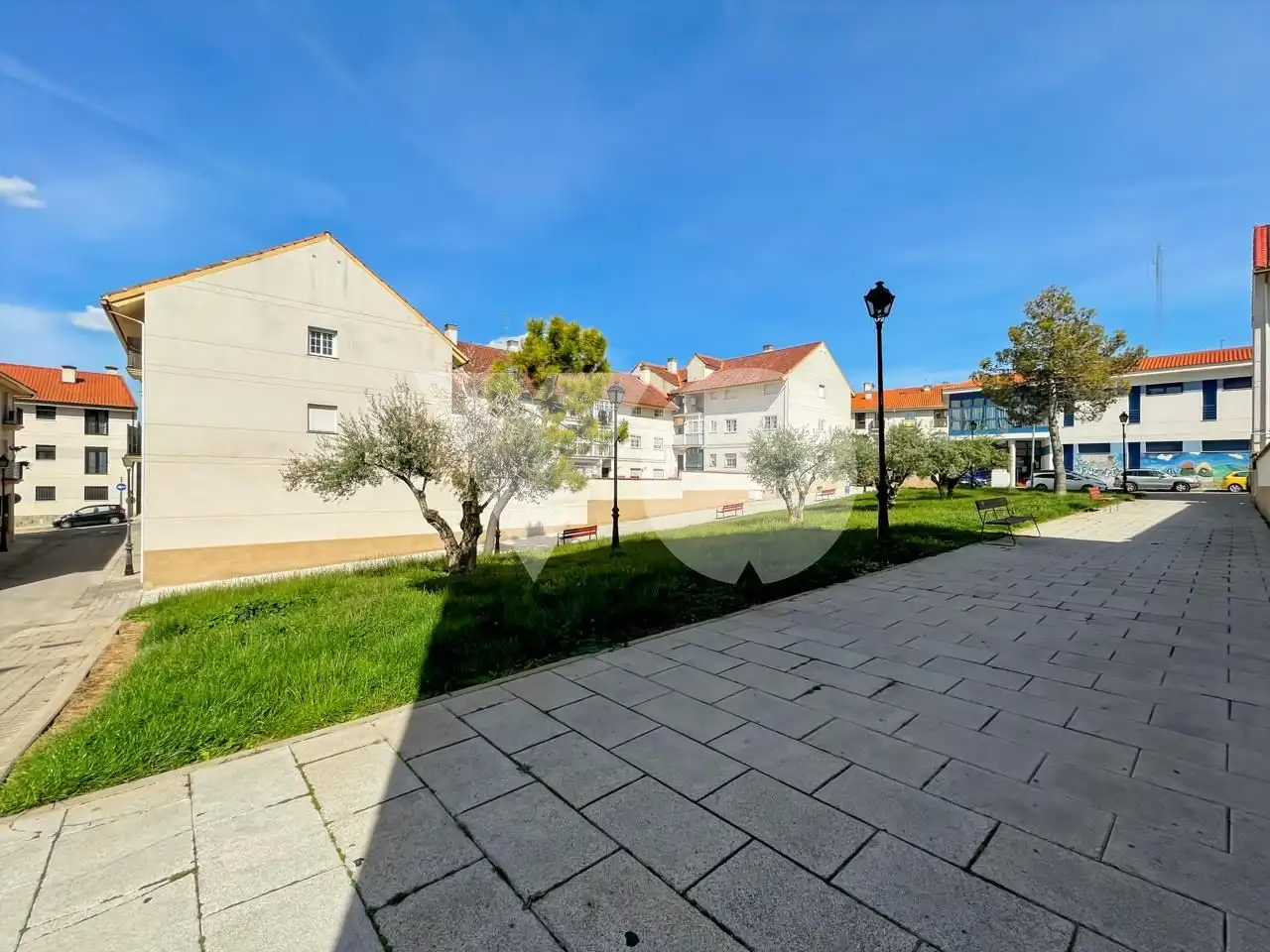 Exterior view of Flat for sale in Campo Real  with Air Conditioner, Heating and Terrace