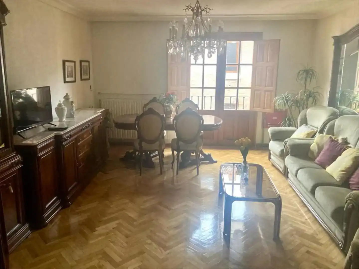 Esszimmer von Wohnung zur Miete in Palencia Capital mit Balkon