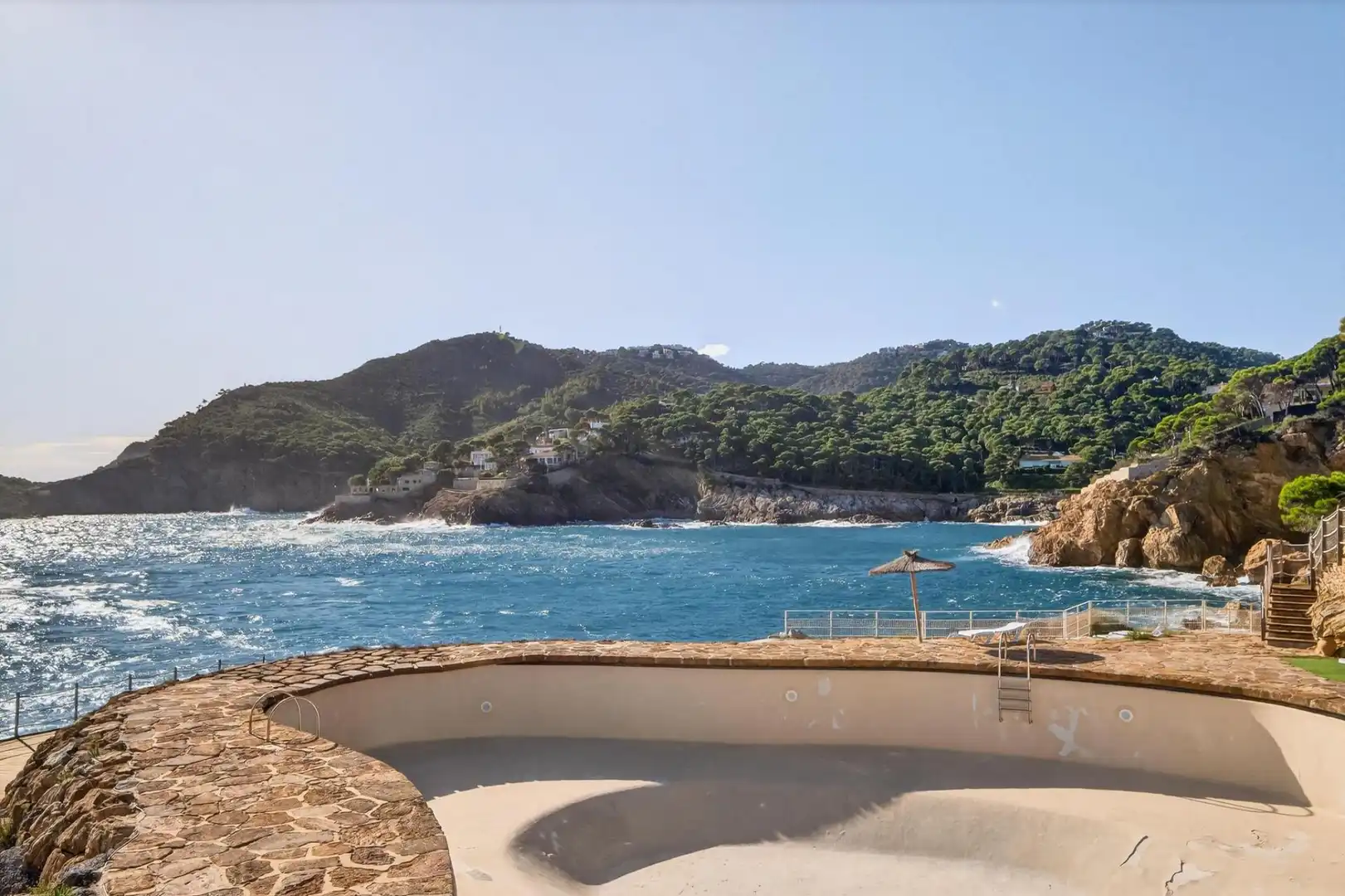 Swimming pool of Apartments for sale in Begur  with Private garden and Community pool