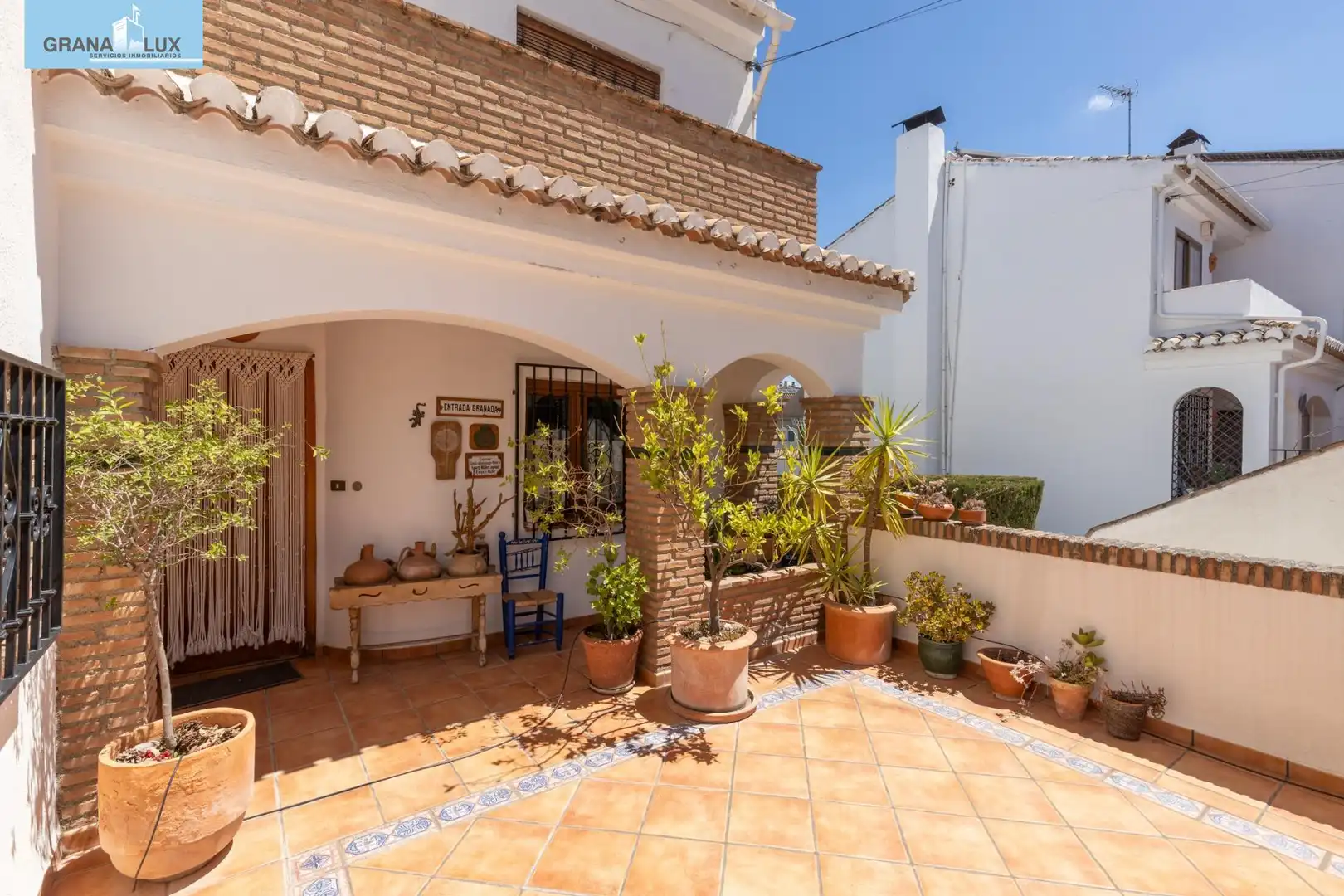 Terrasse von Haus oder Chalet zum Verkauf in La Zubia mit Klimaanlage, Heizung und Gemeinschaftspool
