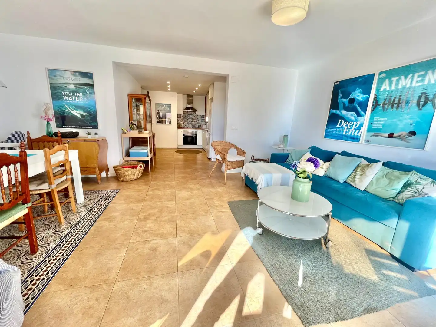 Wohnzimmer von Wohnung zum Verkauf in El Campello mit Klimaanlage, Terrasse und Balkon