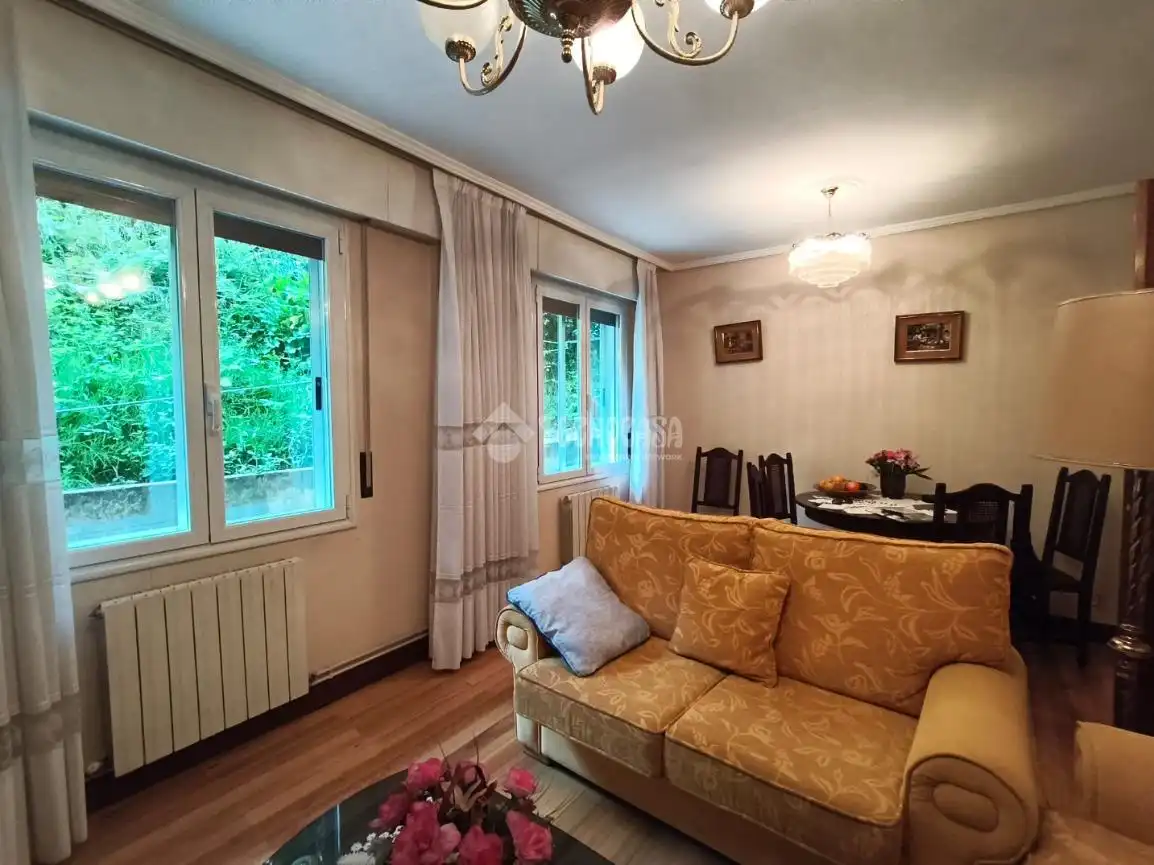 Sala de estar de Piso en venta en Bilbao  con Calefacción