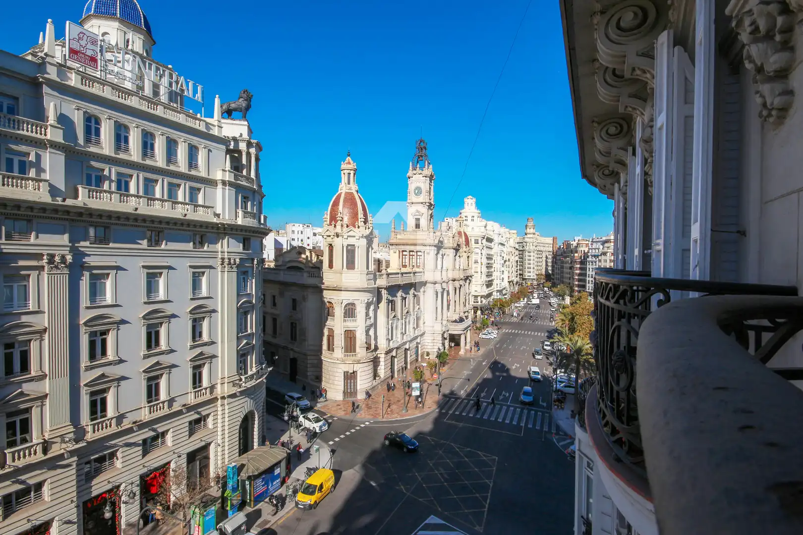 Vista exterior de Oficina de alquiler en Valencia con Aire acondicionado, Calefacción y Terraza