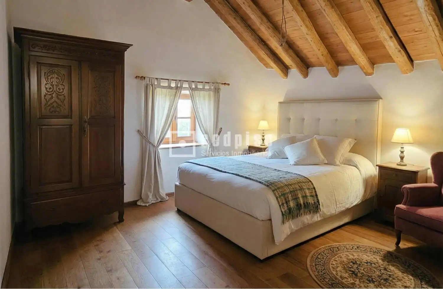 Bedroom of Houses for sale in Alfarnate  with Heating, Private garden and Terrace
