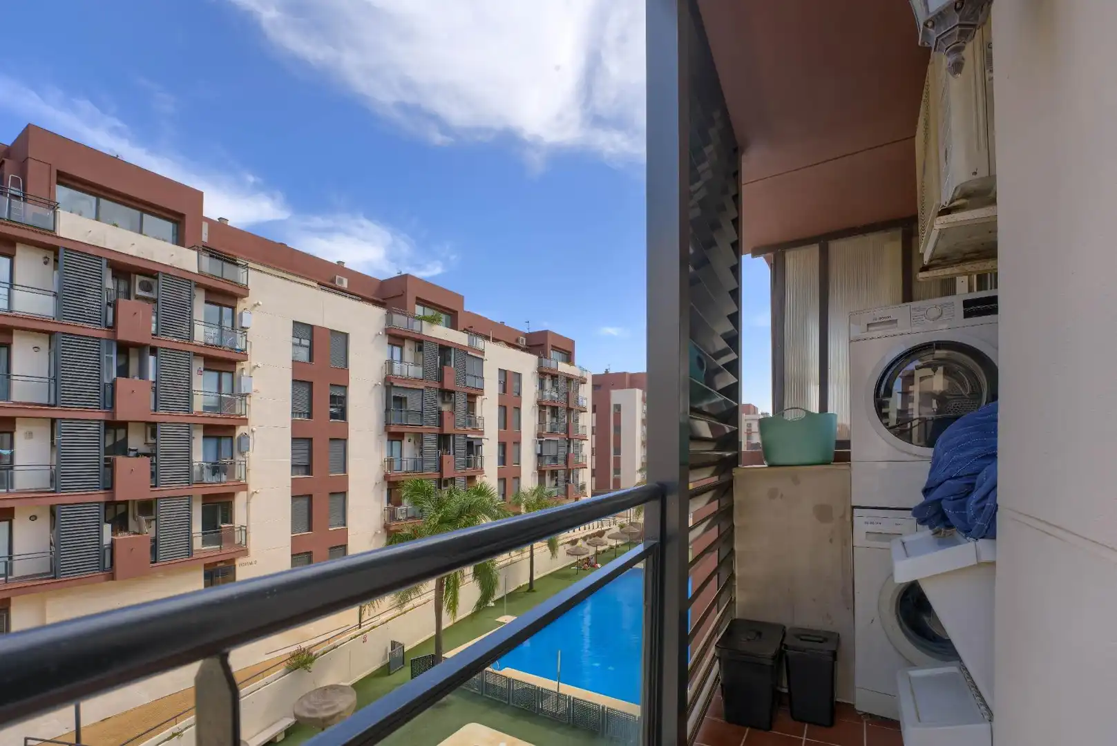 Terraza de Piso en venta en Mairena del Aljarafe con Aire acondicionado, Calefacción y Jardín privado