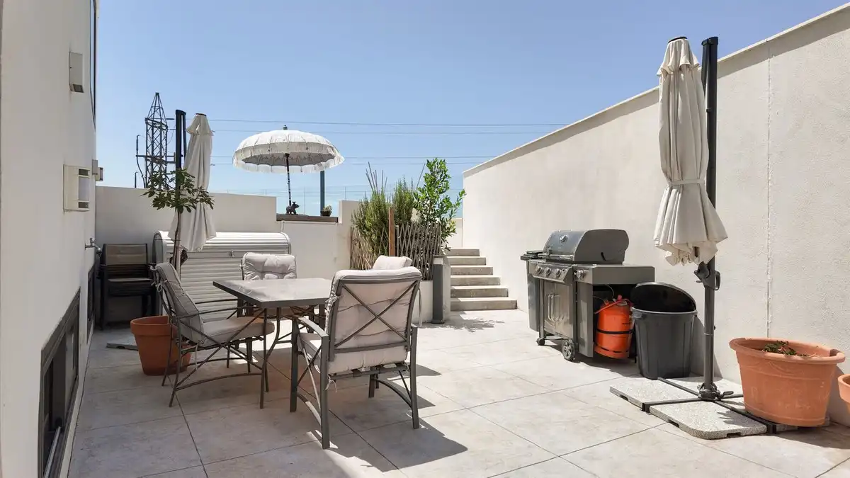 Terraza de Casa o chalet en venta en Málaga con Aire acondicionado, Calefacción y Piscina