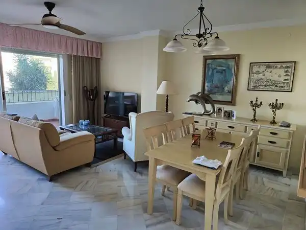 Dining room of Flat for rent in Almuñécar  with Terrace, Furnished and Oven