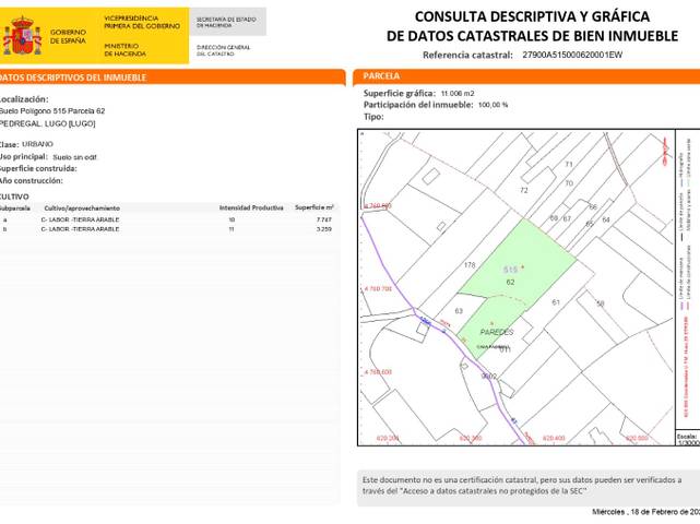 Terreno residencial en Venta en Lugar Paredes, 4 en Parroquias del Este
