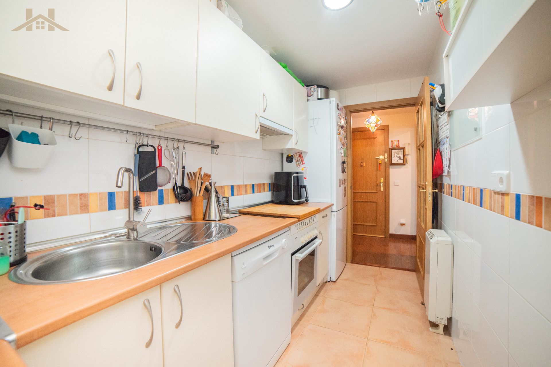 Kitchen of Flat for sale in El Álamo  with Air Conditioner, Heating and Furnished