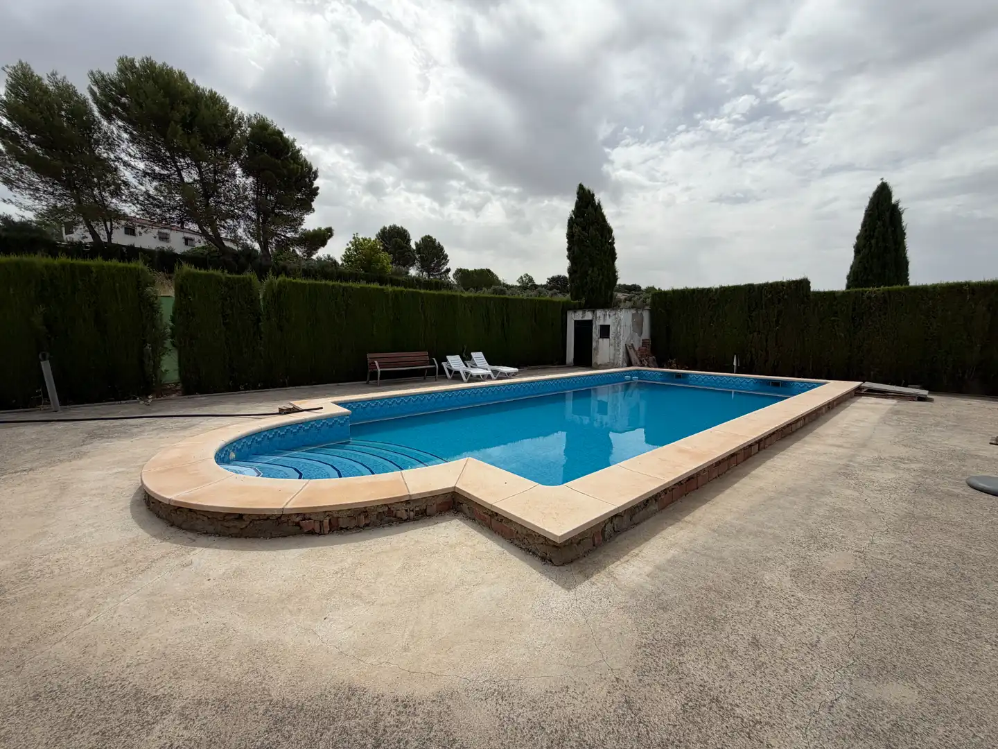 Swimming pool of Houses for sale in Úbeda  with Air Conditioner, Private garden and Terrace