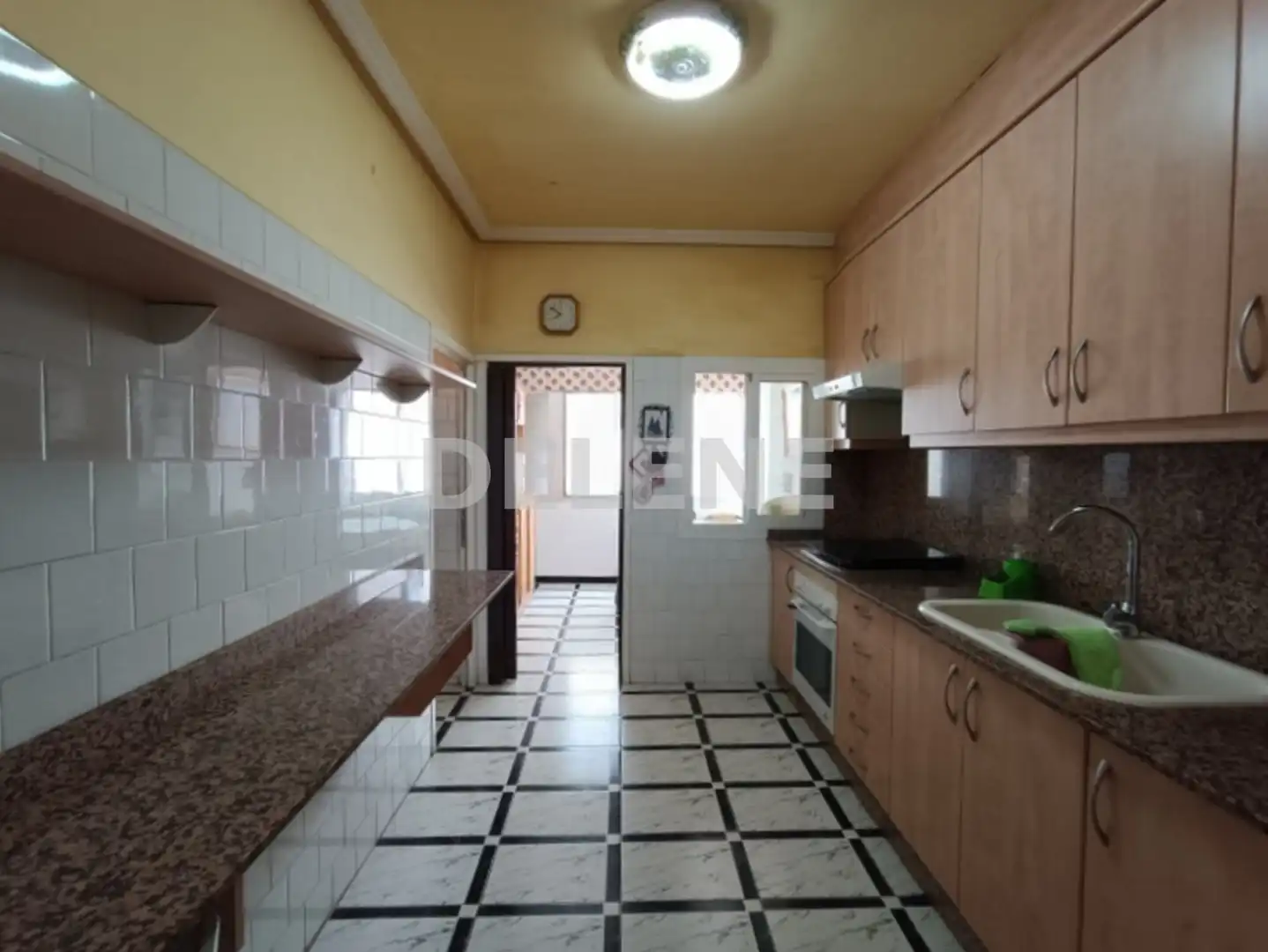 Kitchen of Flat for sale in Hellín  with Air Conditioner, Terrace and Furnished