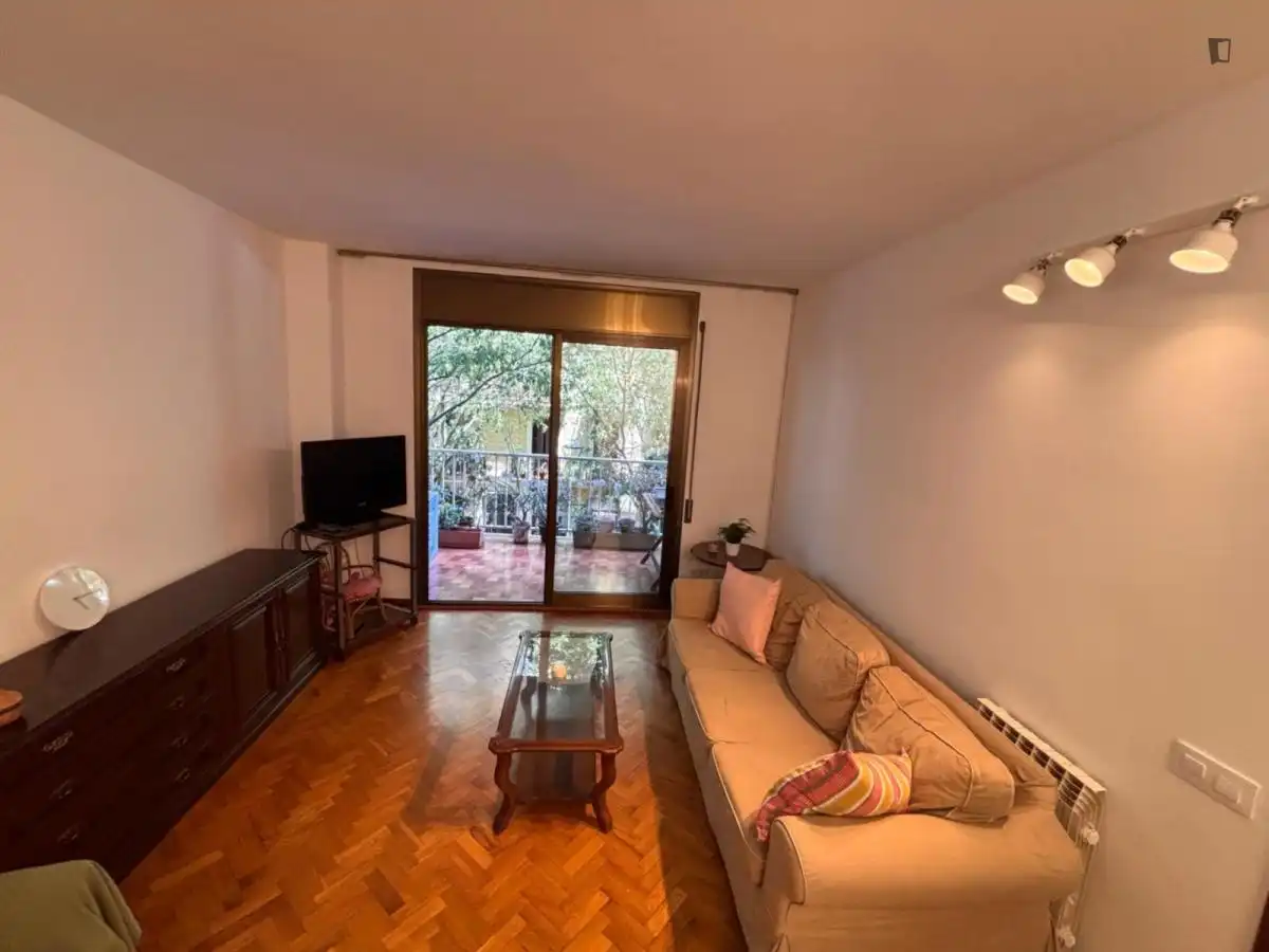 Living room of Apartments for share in Barcelona  with Heating, Furnished and Oven