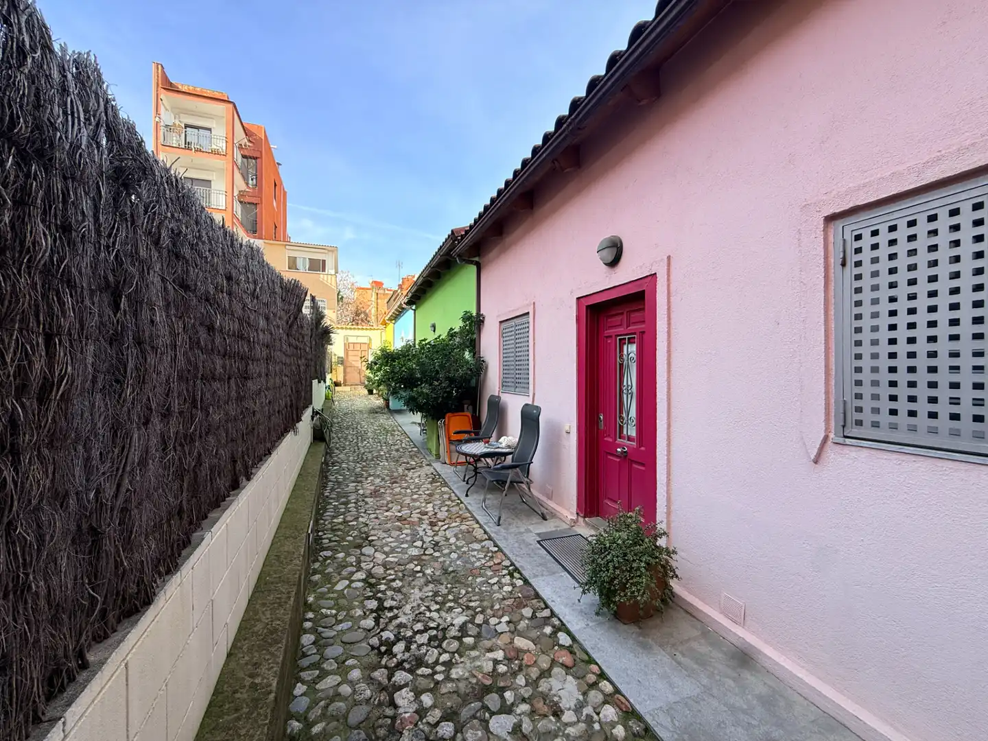 Vista exterior de Casa adosada en venta en Barcelona con Aire acondicionado, Calefacción y Parquet