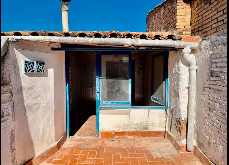 Exterior view of Single-family semi-detached for sale in El Pla de Santa Maria