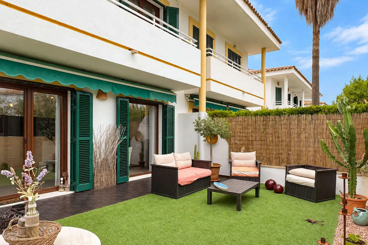 Terraza de Casa adosada en venta en Font de Sa Cala