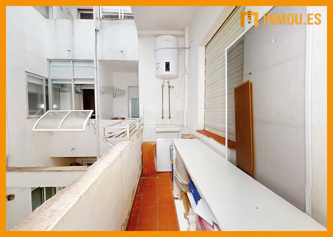 Balcony of Flat for sale in Ourense Capital   with Air Conditioner, Heating and Parquet flooring