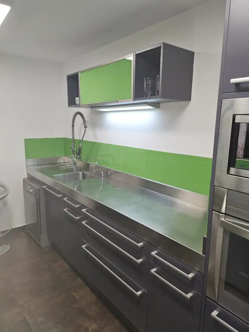 Kitchen of Flat for rent in Zaragoza  with Heating, Parquet flooring and Furnished