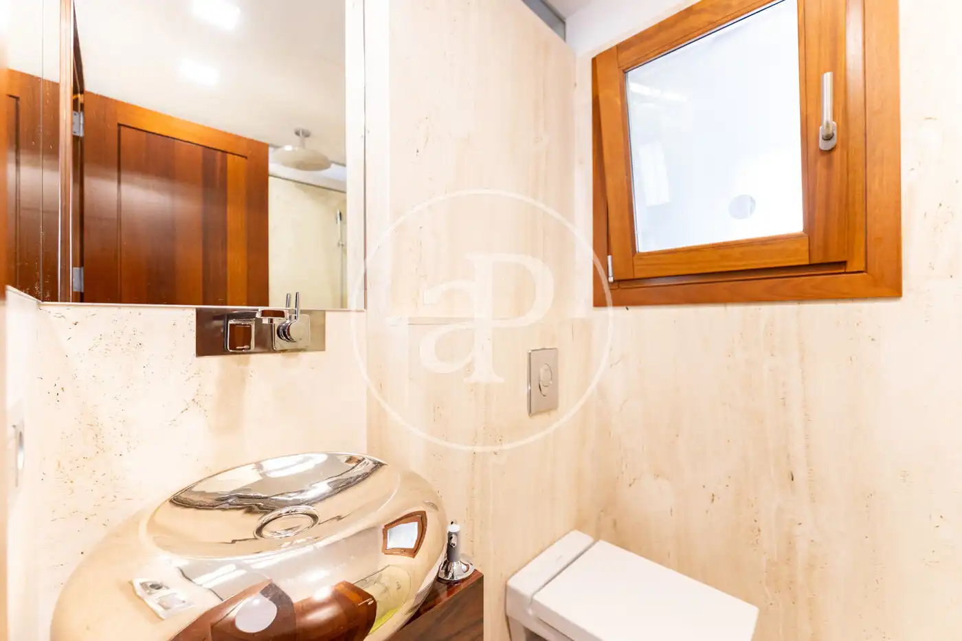 Badezimmer von Wohnung zur Miete in  Palma de Mallorca mit Klimaanlage, Heizung und Terrasse