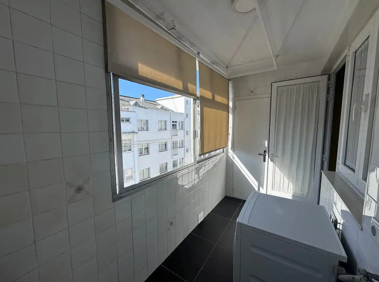 Terraza de Piso de alquiler en Ferrol con Calefacción, Trastero y Amueblado