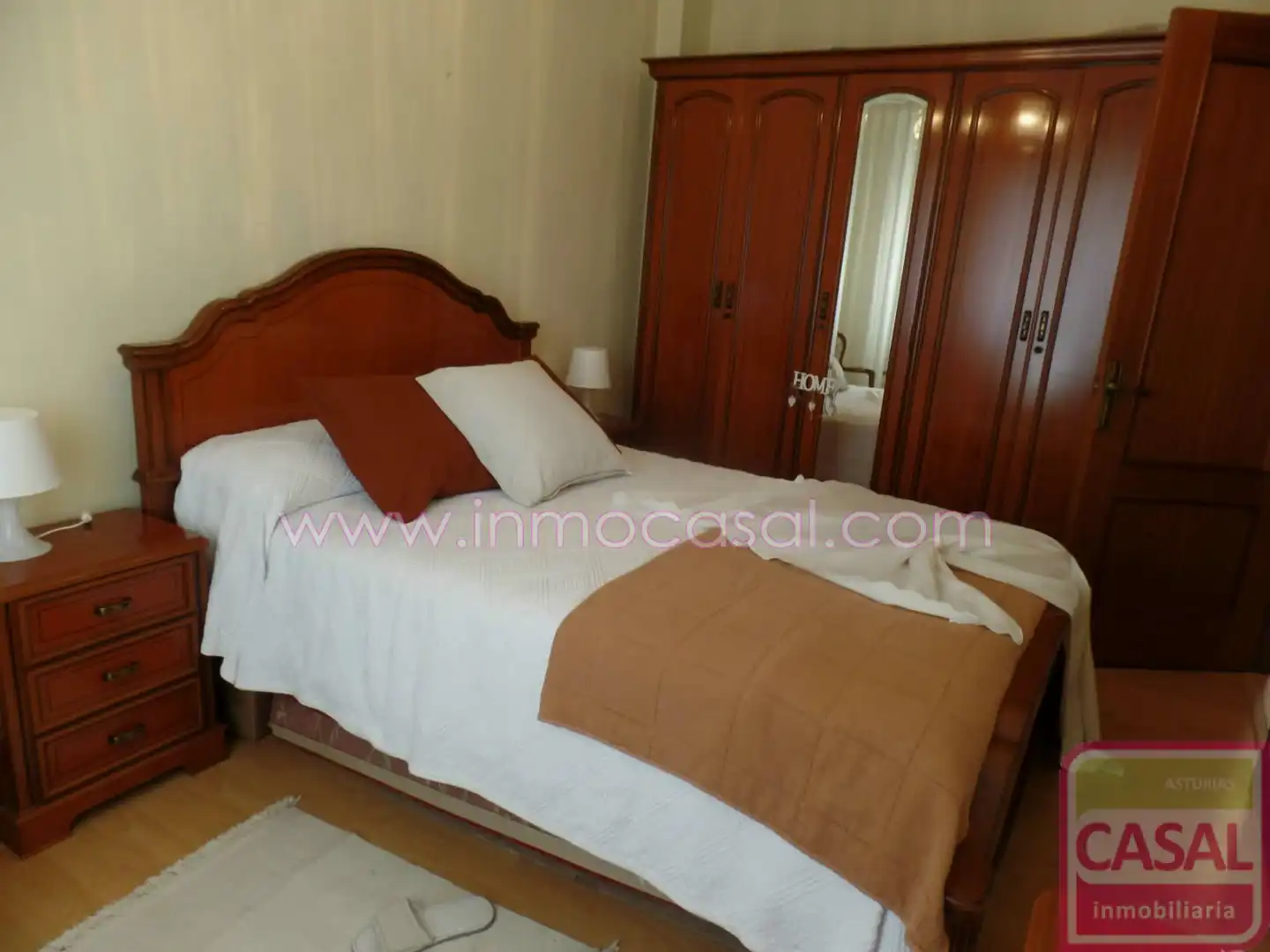 Bedroom of Flat for sale in Oviedo   with Heating, Storage room and Furnished