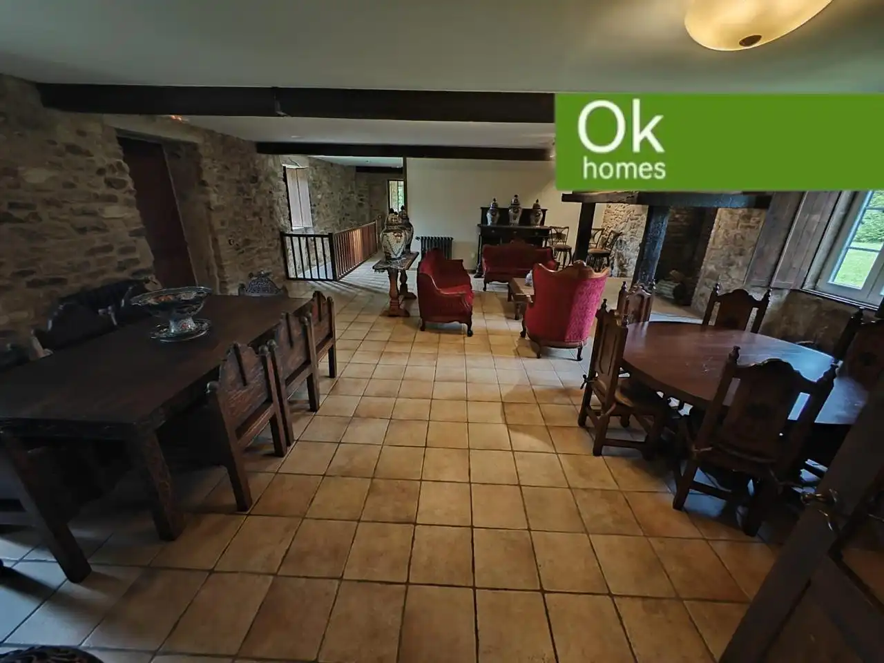 Küche von Country house zum Verkauf in Sobrado (A Coruña) mit Heizung, Privatgarten und Parkett