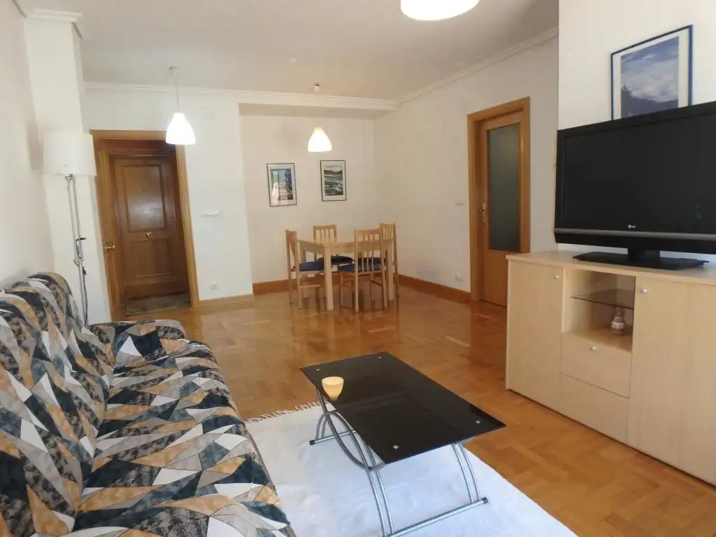 Wohnzimmer von Wohnung zum Verkauf in Yesa mit Heizung und Möbliert