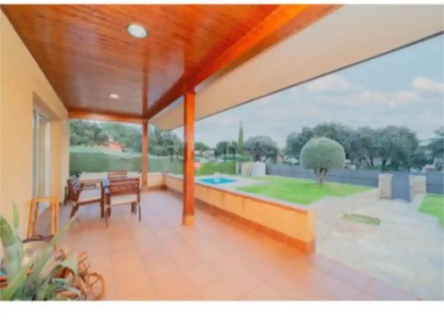 Terrassa de Casa o xalet en venda en El Escorial amb Aire condicionat, Piscina i Balcó