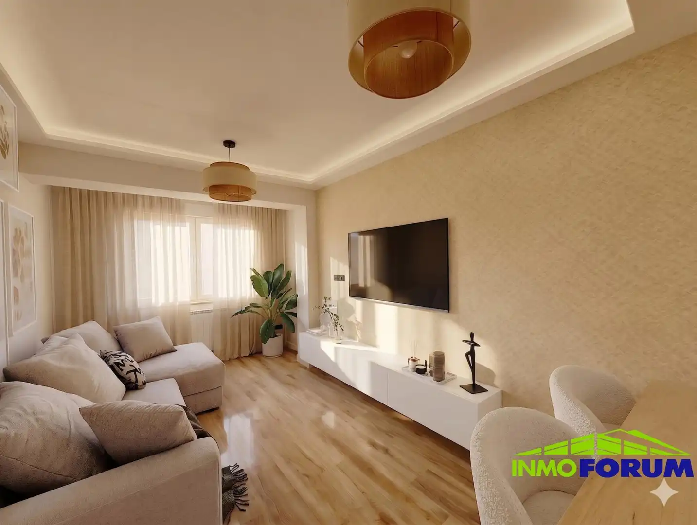 Sala de estar de Piso en venta en A Coruña Capital  con Calefacción y Trastero