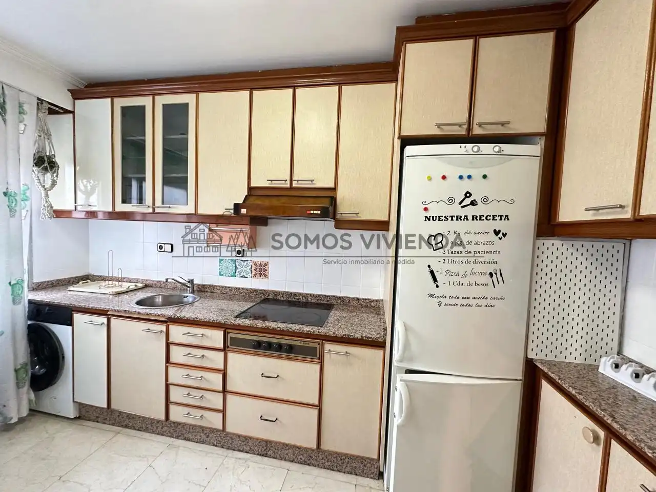 Küche von Dachboden zur Miete in Ourense Capital  mit Heizung, Terrasse und Möbliert