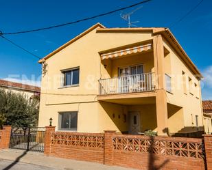 Exterior view of House or chalet for sale in Sant Martí Sarroca  with Air Conditioner and Terrace