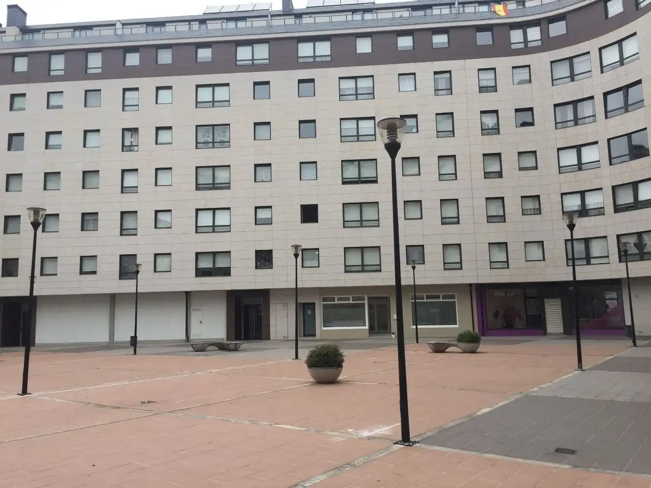 Vista exterior de Local en venta en Narón