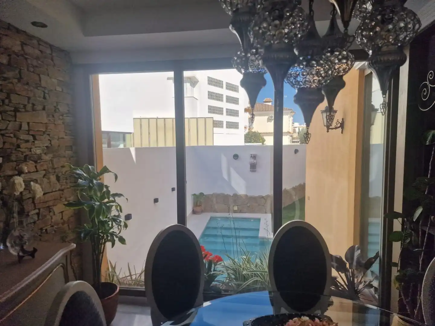 Terrassa de Casa o xalet en venda en San Fernando amb Aire condicionat, Calefacció i Jardí privat